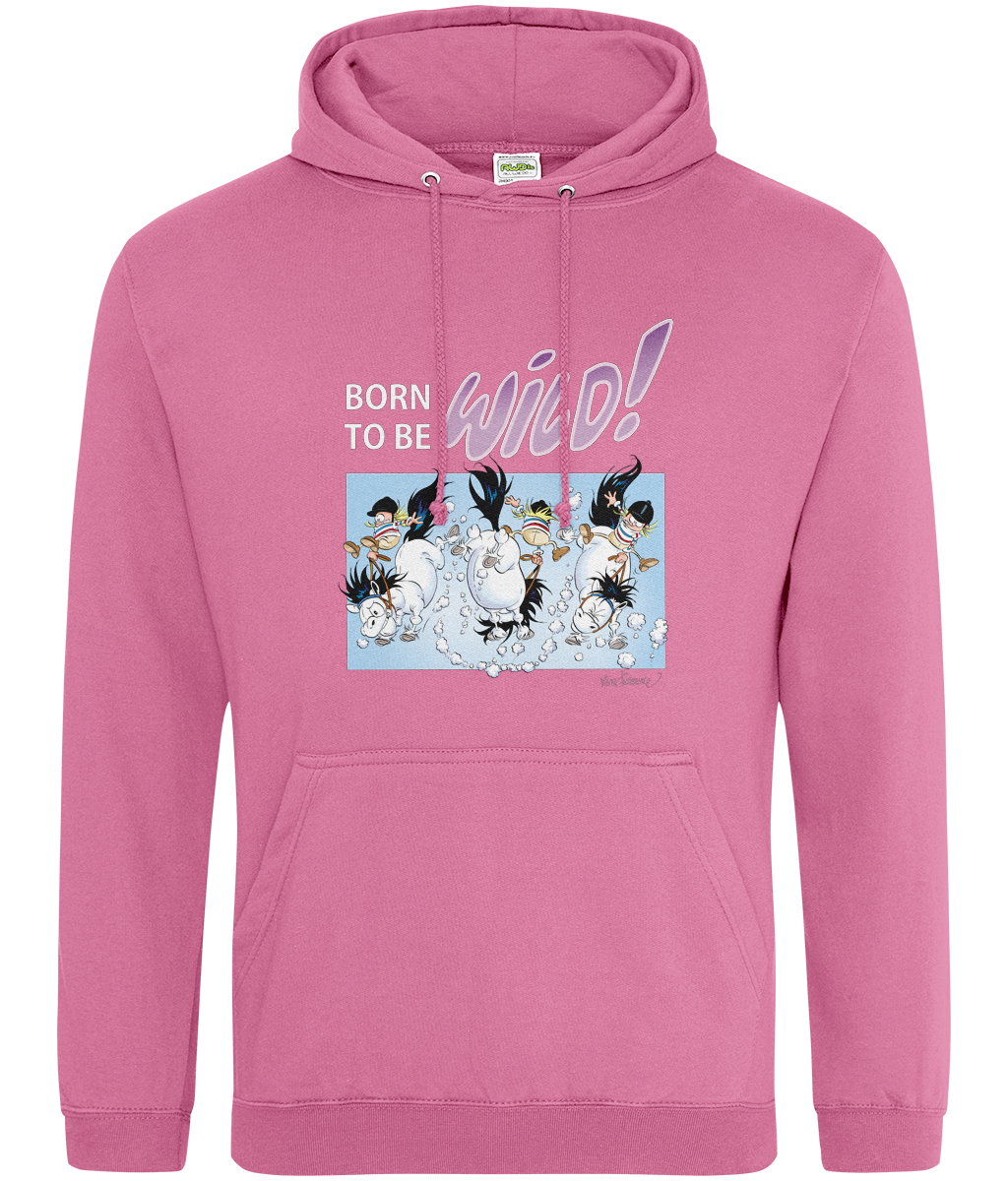 Mulle Vuxen Hoodie (Unisex) - Born To Be Wild! - 3