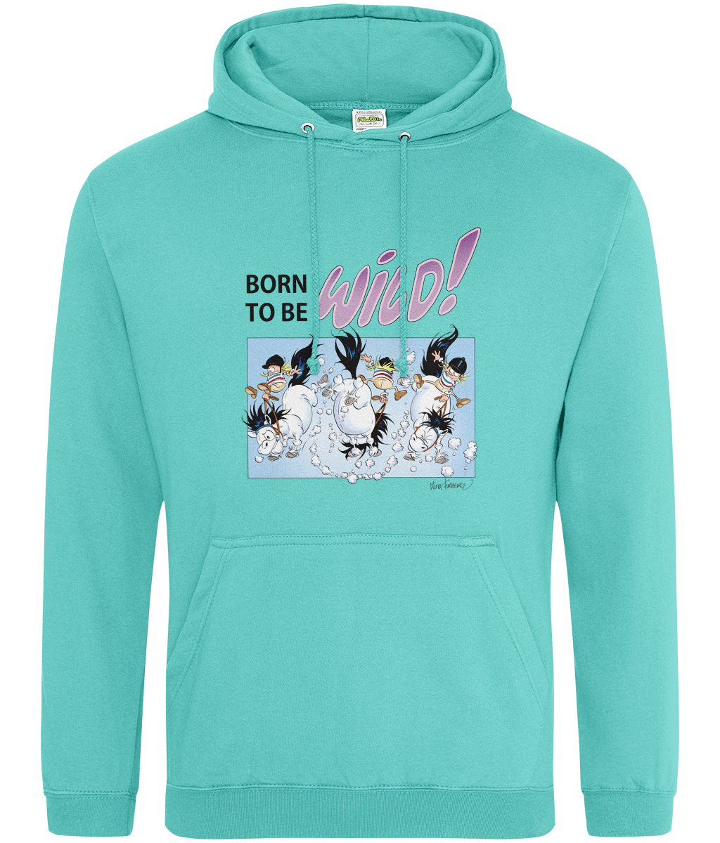 Mulle Vuxen Hoodie (Unisex) - Born To Be Wild! - 4