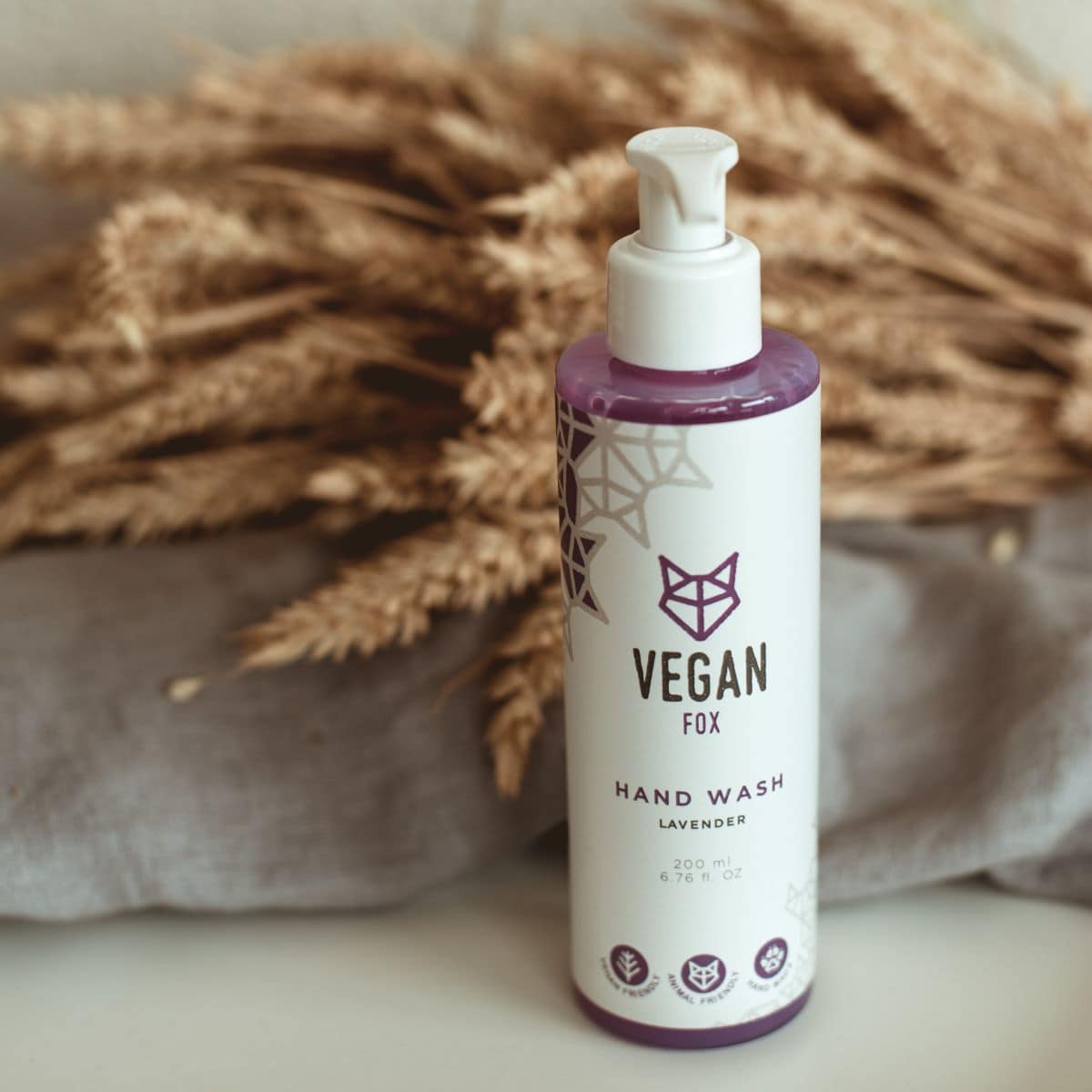 Vegan Fox flytande tvål lavendel