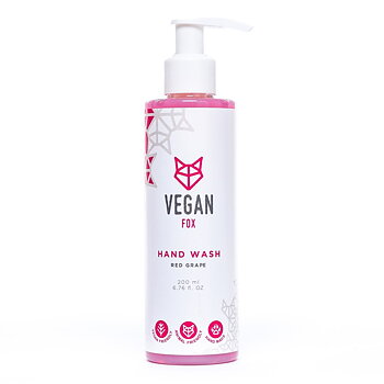 Vegan Fox flytande tvål röd druva