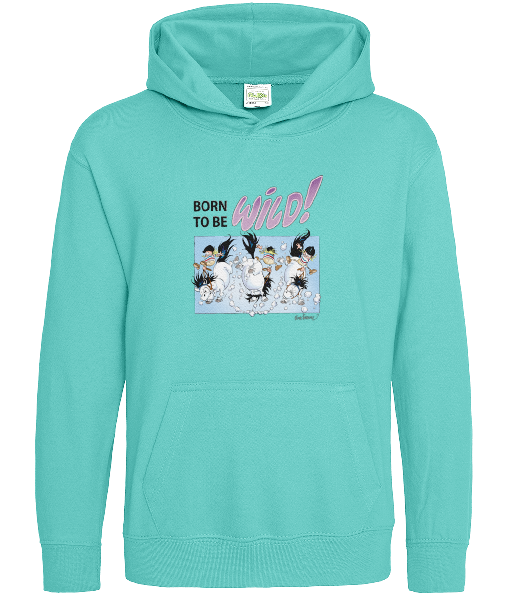 Mulle Barn Hoodie - Born To Be Wild! - 4