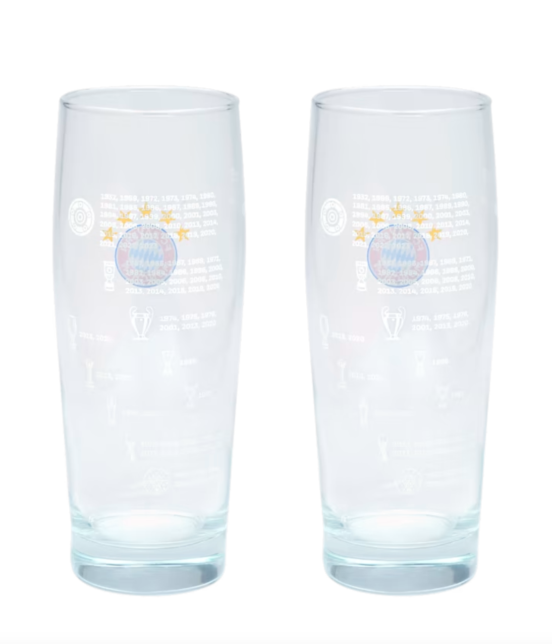 Bayern München Ölglas 2-pack 0,5L - 2