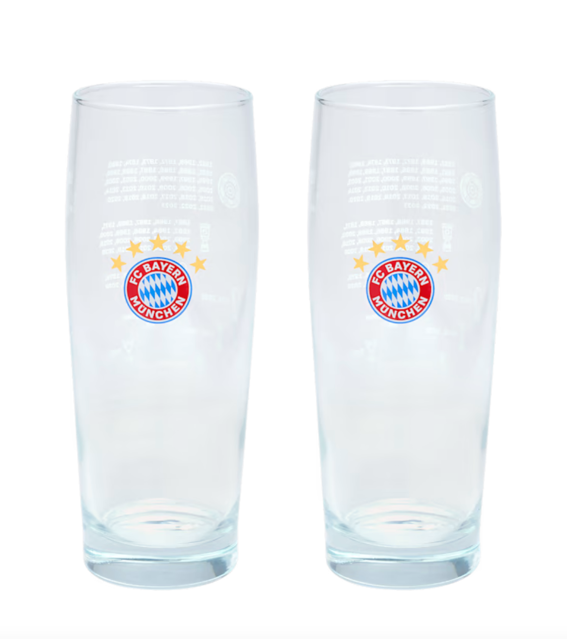 Bayern München Ölglas 2-pack 0,5L