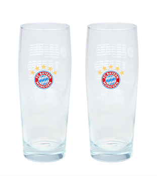 Bayern München Ölglas 2-pack 0,5L