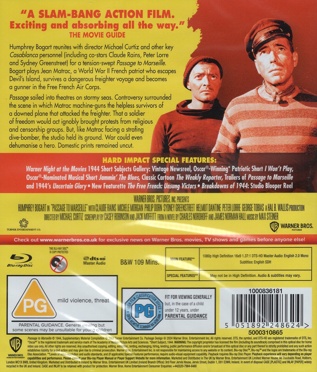 Passage To Marseille (ej svensk text) (Blu-ray) - 2