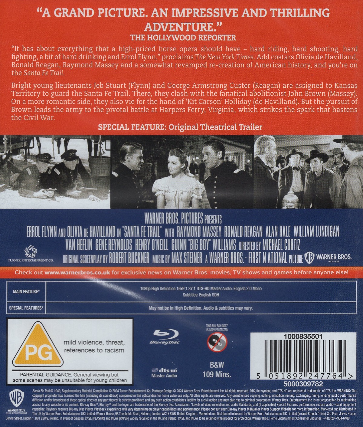 Santa Fe Trail (ej svensk text) (Blu-ray) - 2