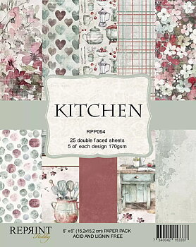 Reprint Kitchen Collektion 6"x6"