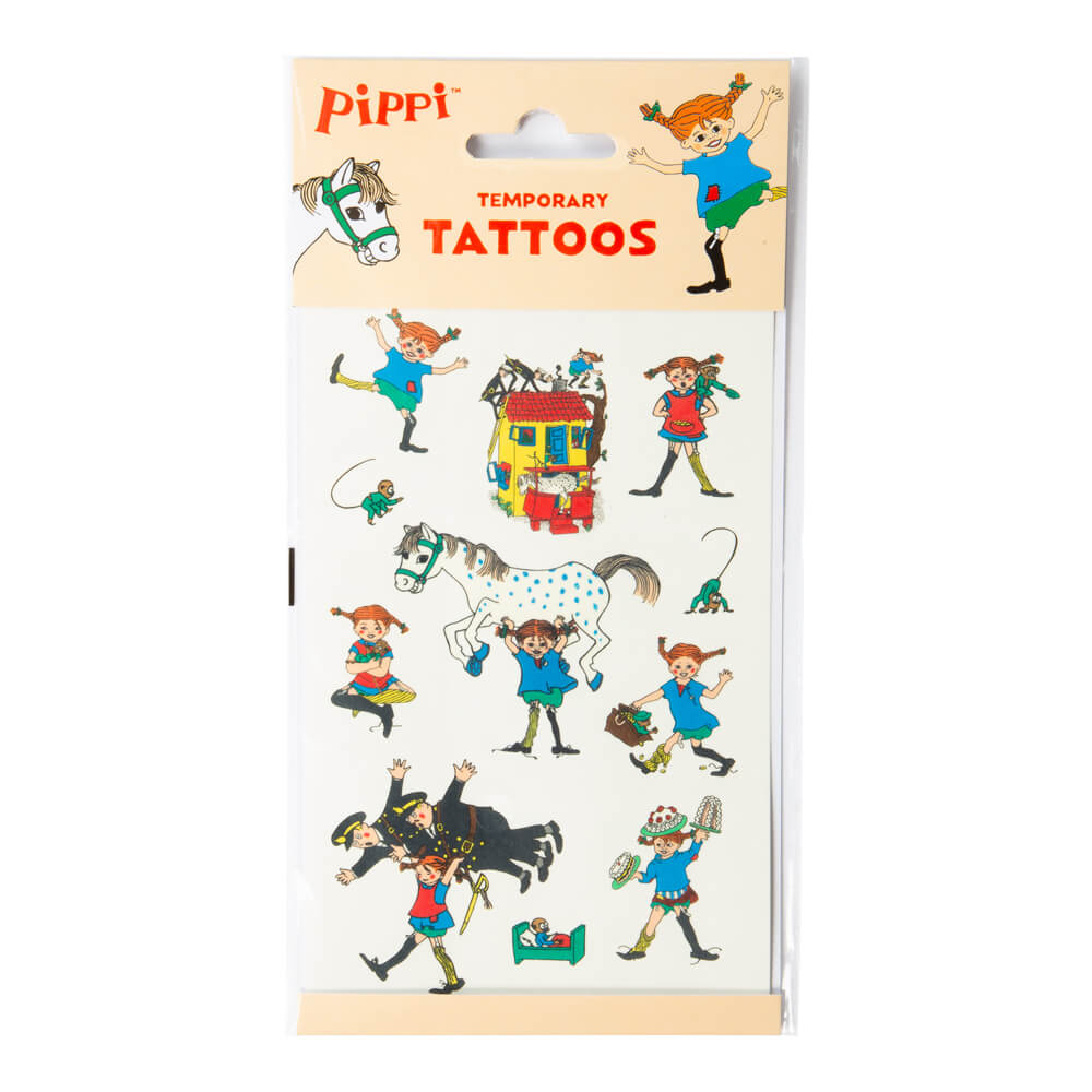 Tatueringar - Pippi Långstrump & hennes vänner