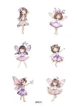  Reprint klippark A4 - Fairies 2