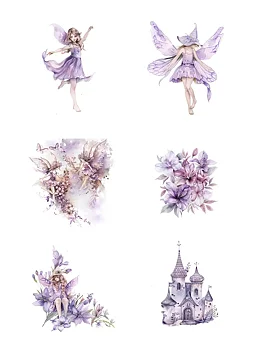  Reprint klippark A4 - Fairies
