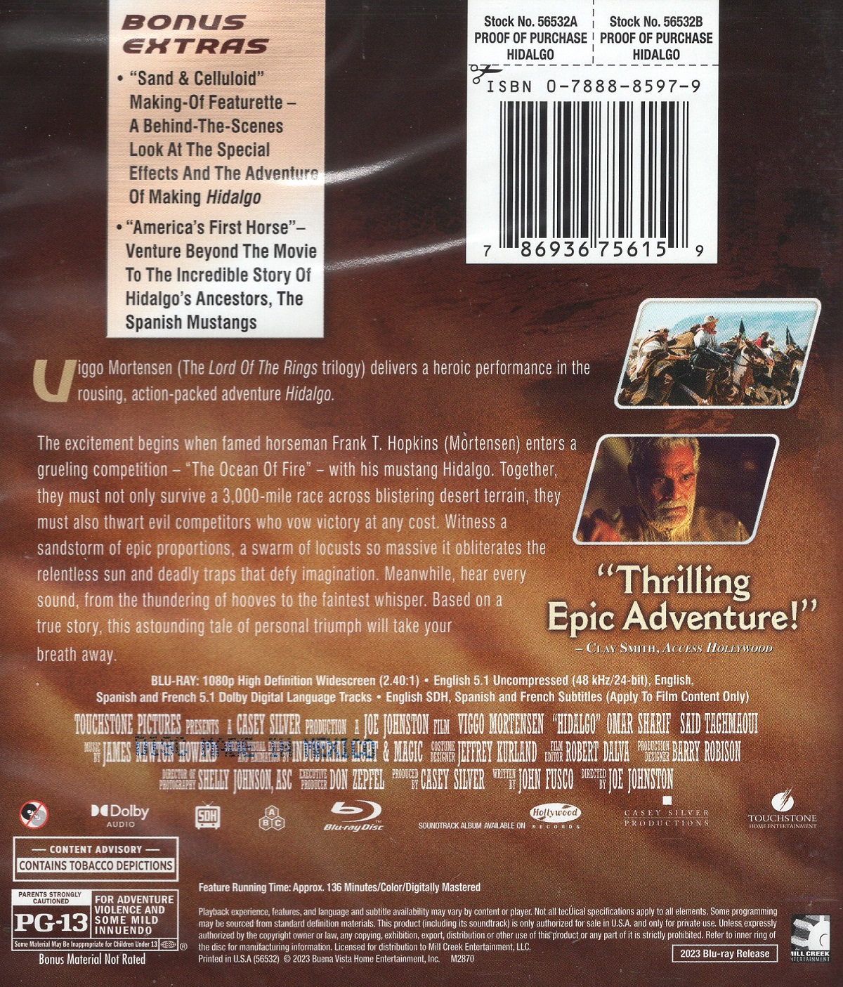 Hidalgo (ej svensk text) (Blu-ray) - 2
