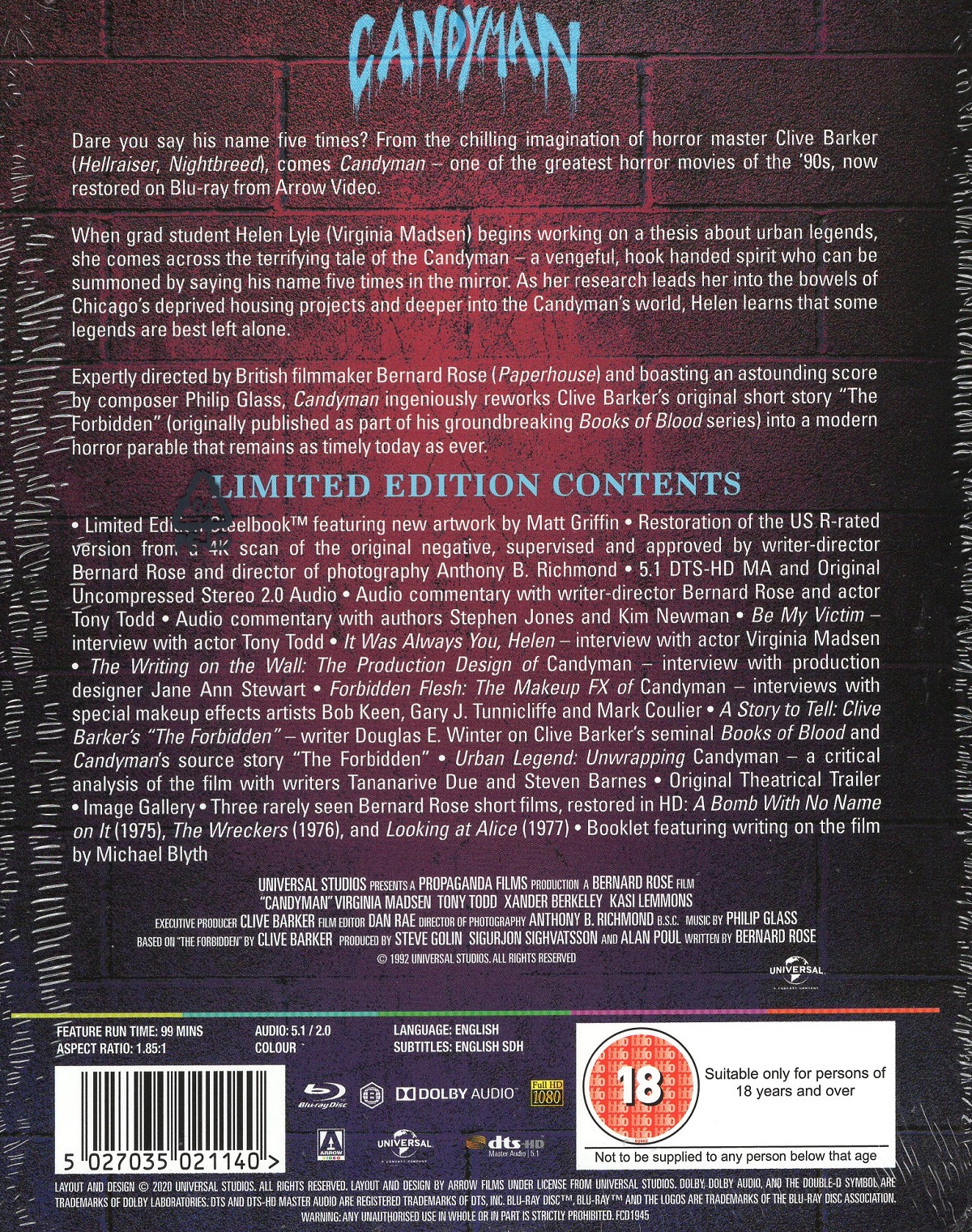 Candyman (Limited Edition Steelbook) (ej svensk text) (Blu-ray) - 2