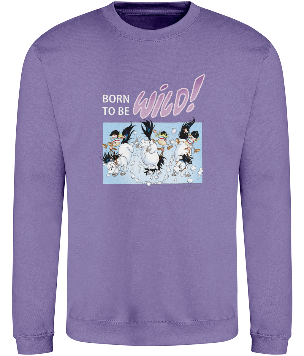 Mulle Vuxen Sweatshirt (Unisex) - Born To Be Wild! - 6