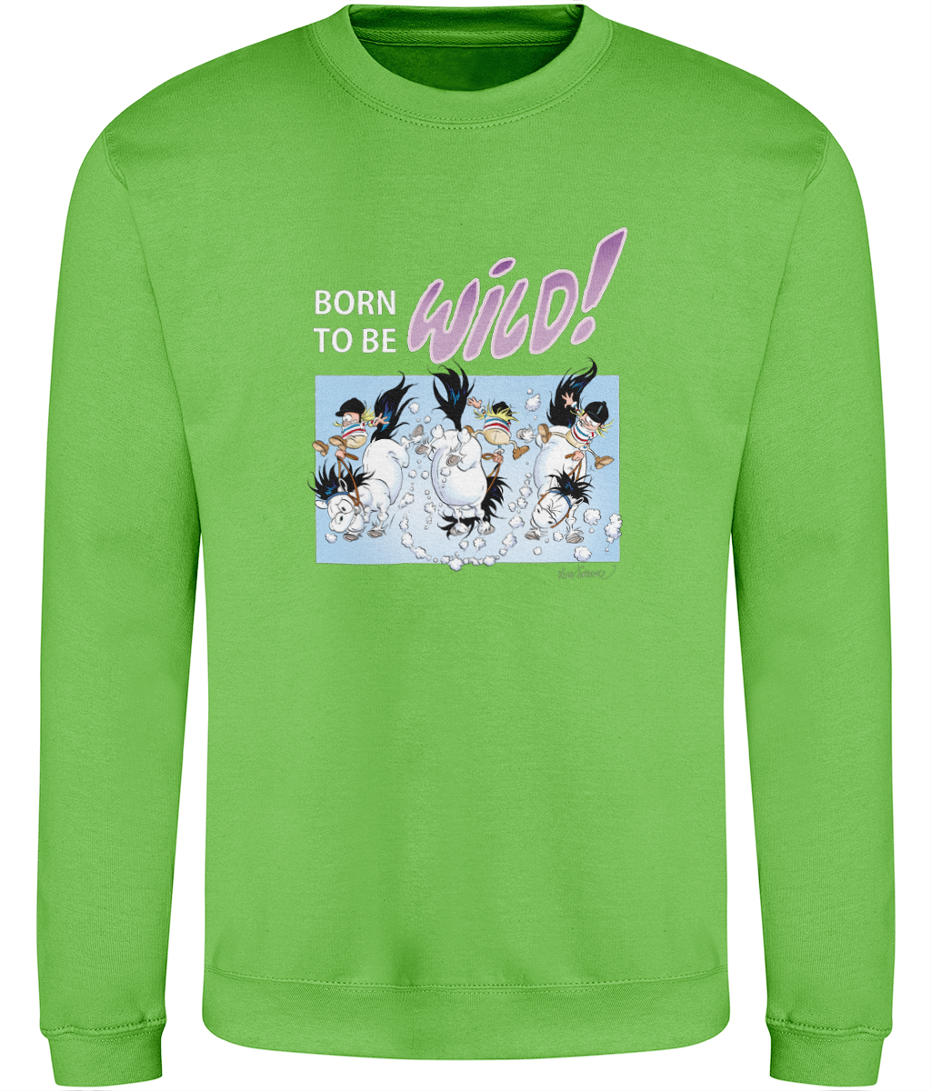 Mulle Vuxen Sweatshirt (Unisex) - Born To Be Wild! - 5