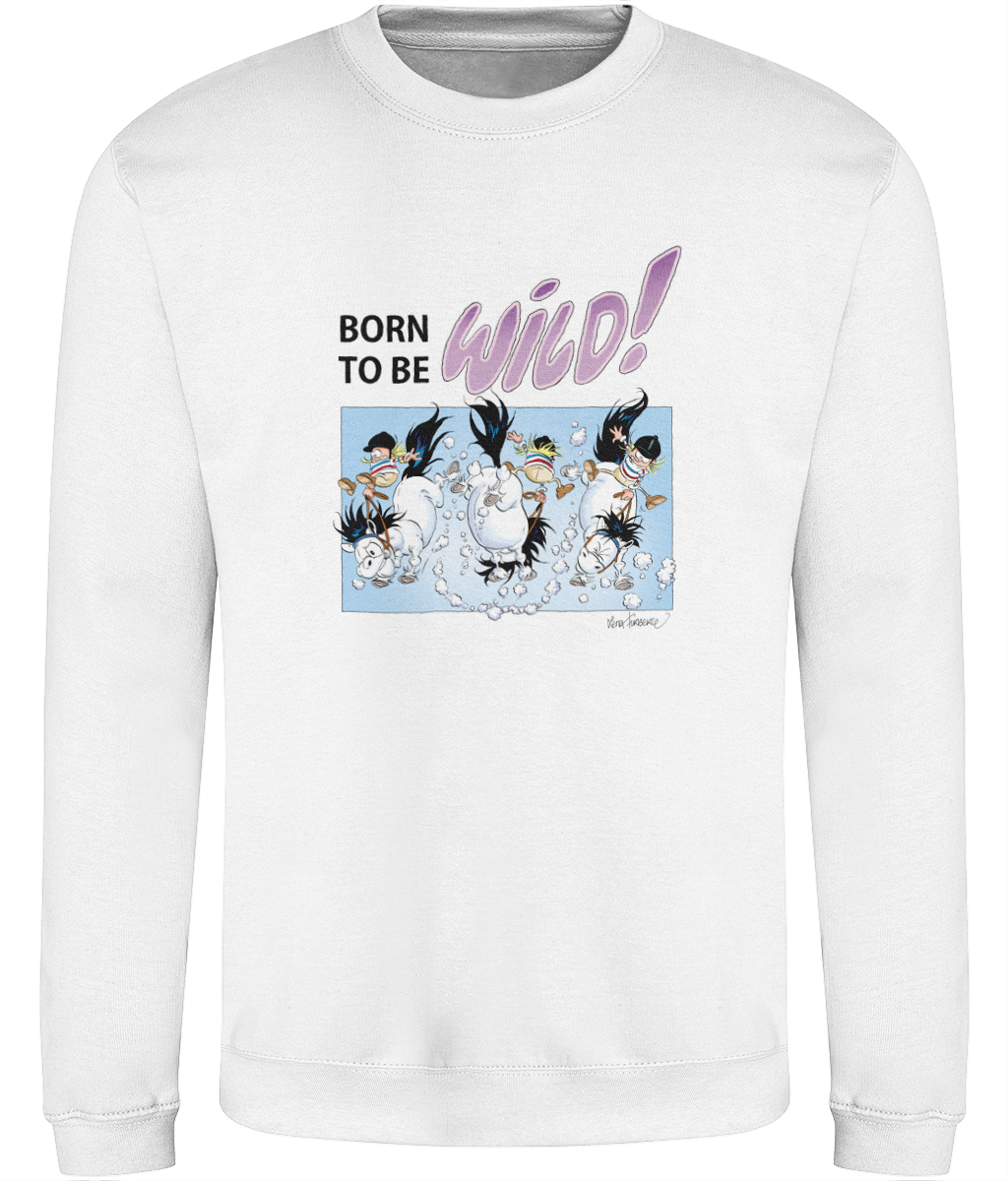 Mulle Vuxen Sweatshirt (Unisex) - Born To Be Wild! - 8