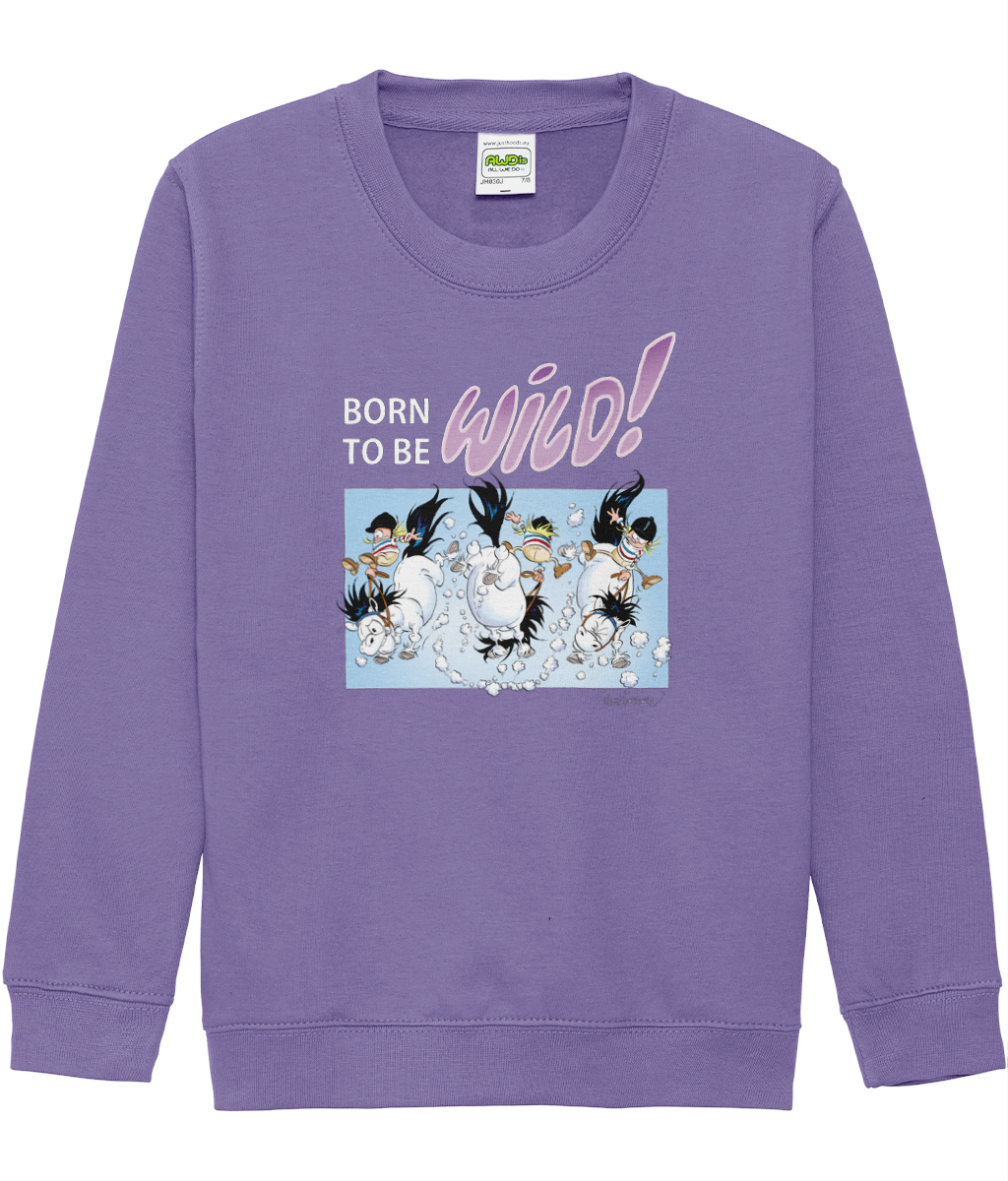 Mulle Barn Sweatshirt - Born To Be Wild! - 5