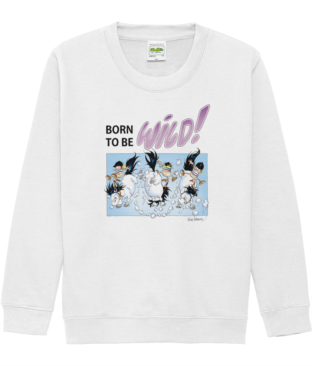 Mulle Barn Sweatshirt - Born To Be Wild! - 7