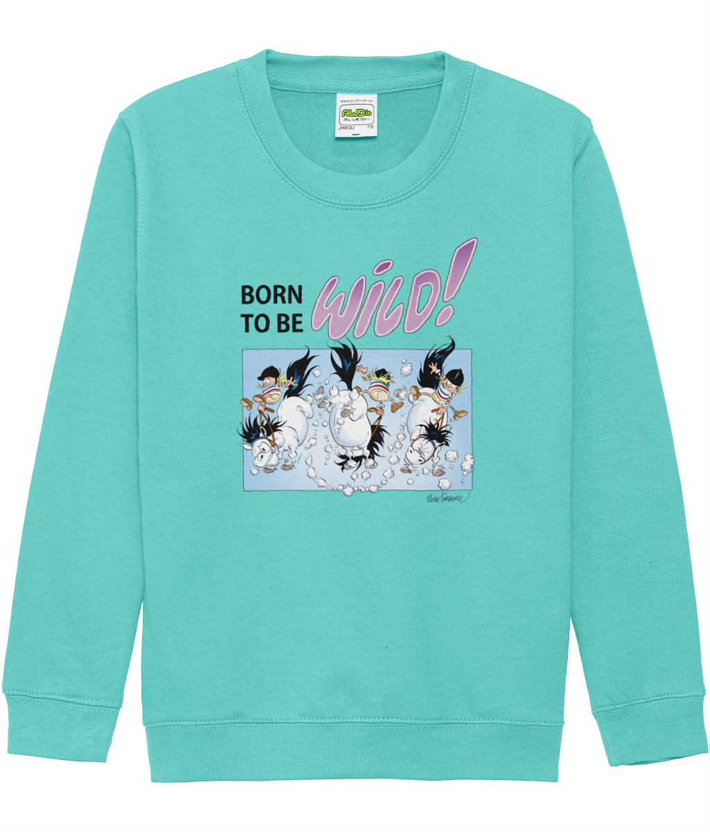 Mulle Barn Sweatshirt - Born To Be Wild! - 9