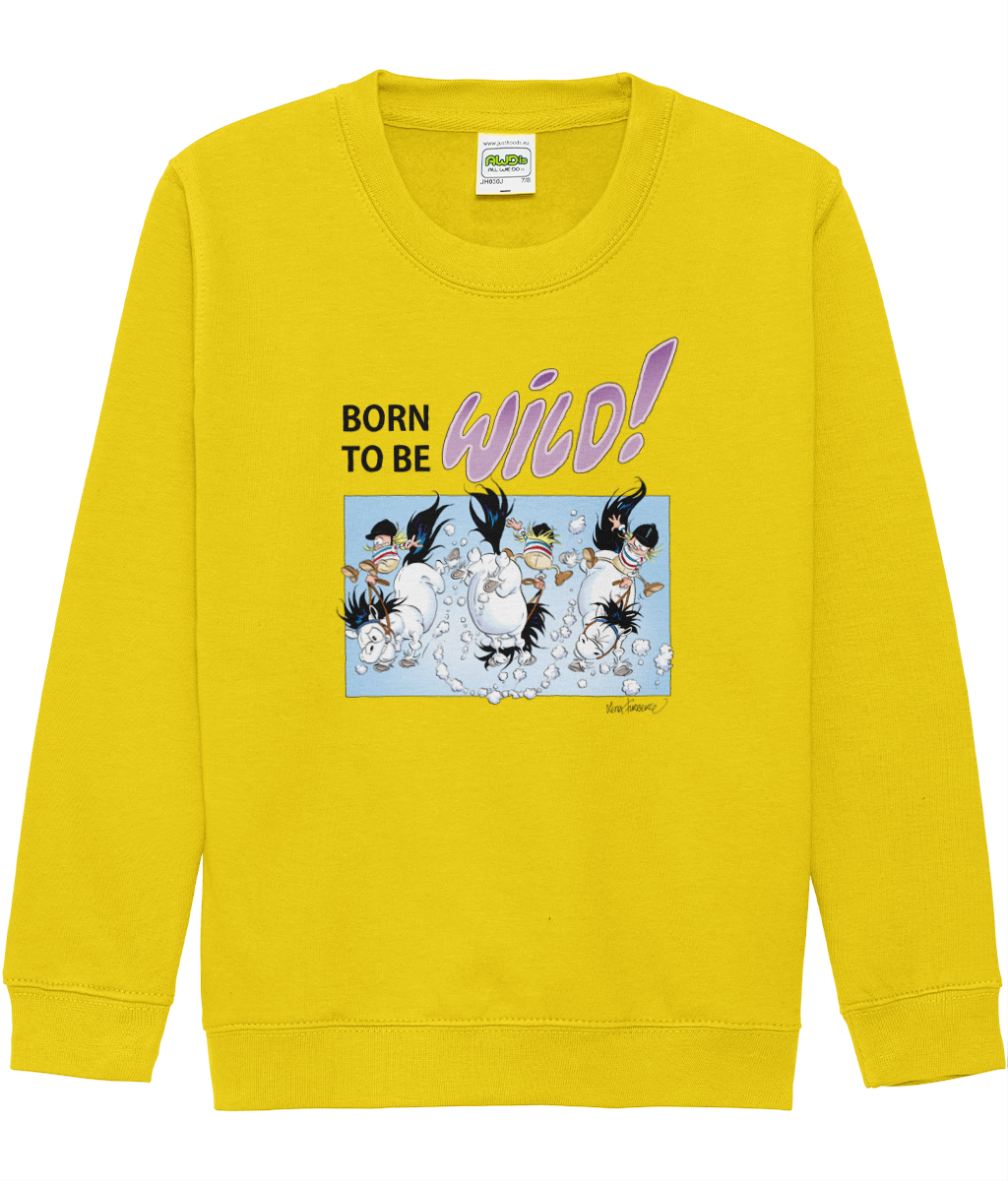 Mulle Barn Sweatshirt - Born To Be Wild! - 3