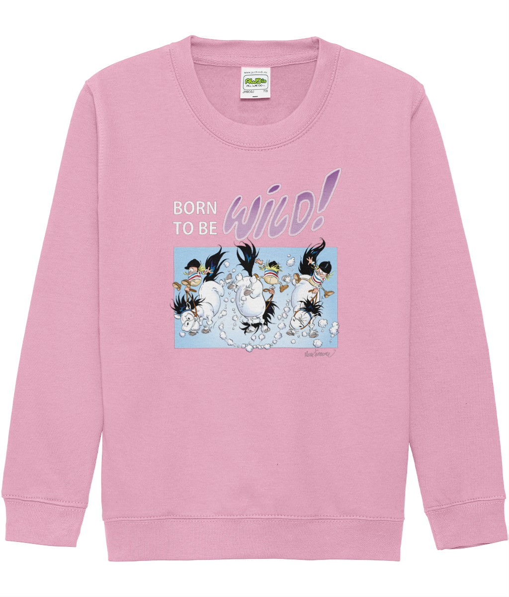 Mulle Barn Sweatshirt - Born To Be Wild! - 8