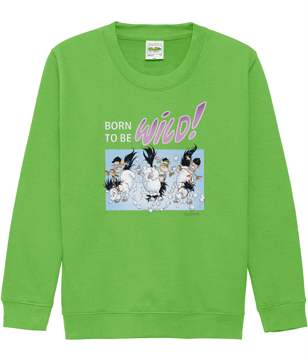Mulle Barn Sweatshirt - Born To Be Wild! - 4
