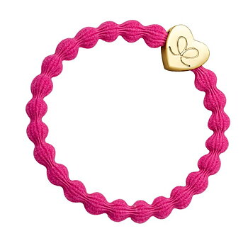 By Eloise London Gold heart fuchsia