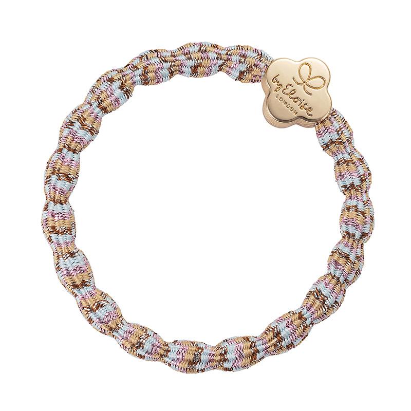 By Eloise London Metallic gold quatrefoil beach