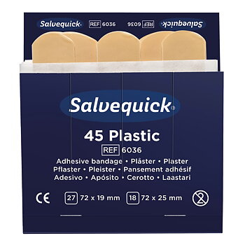 Plåster Plast 6X45 6036 Automat