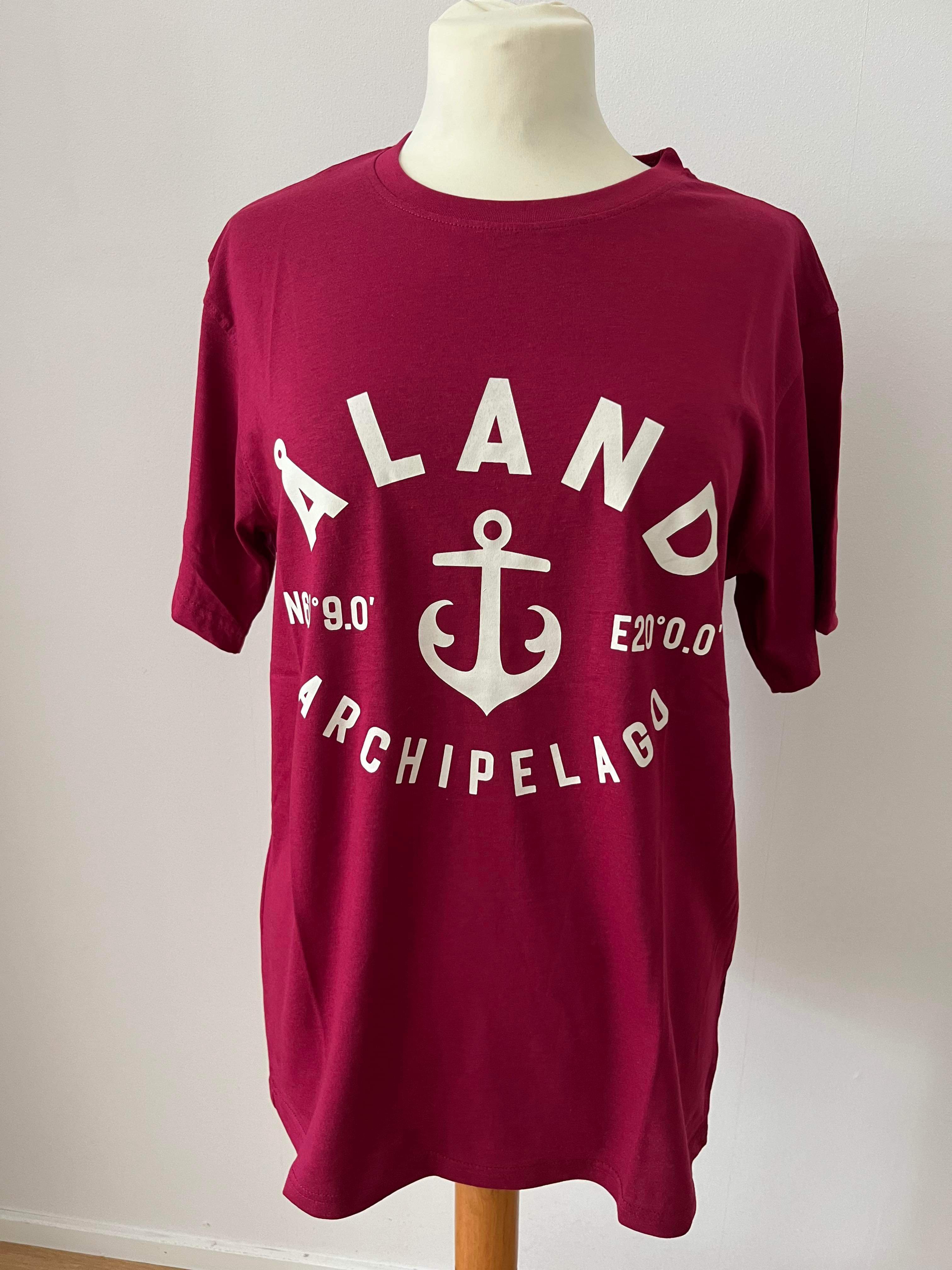 T-shirt  herrmodell - wine