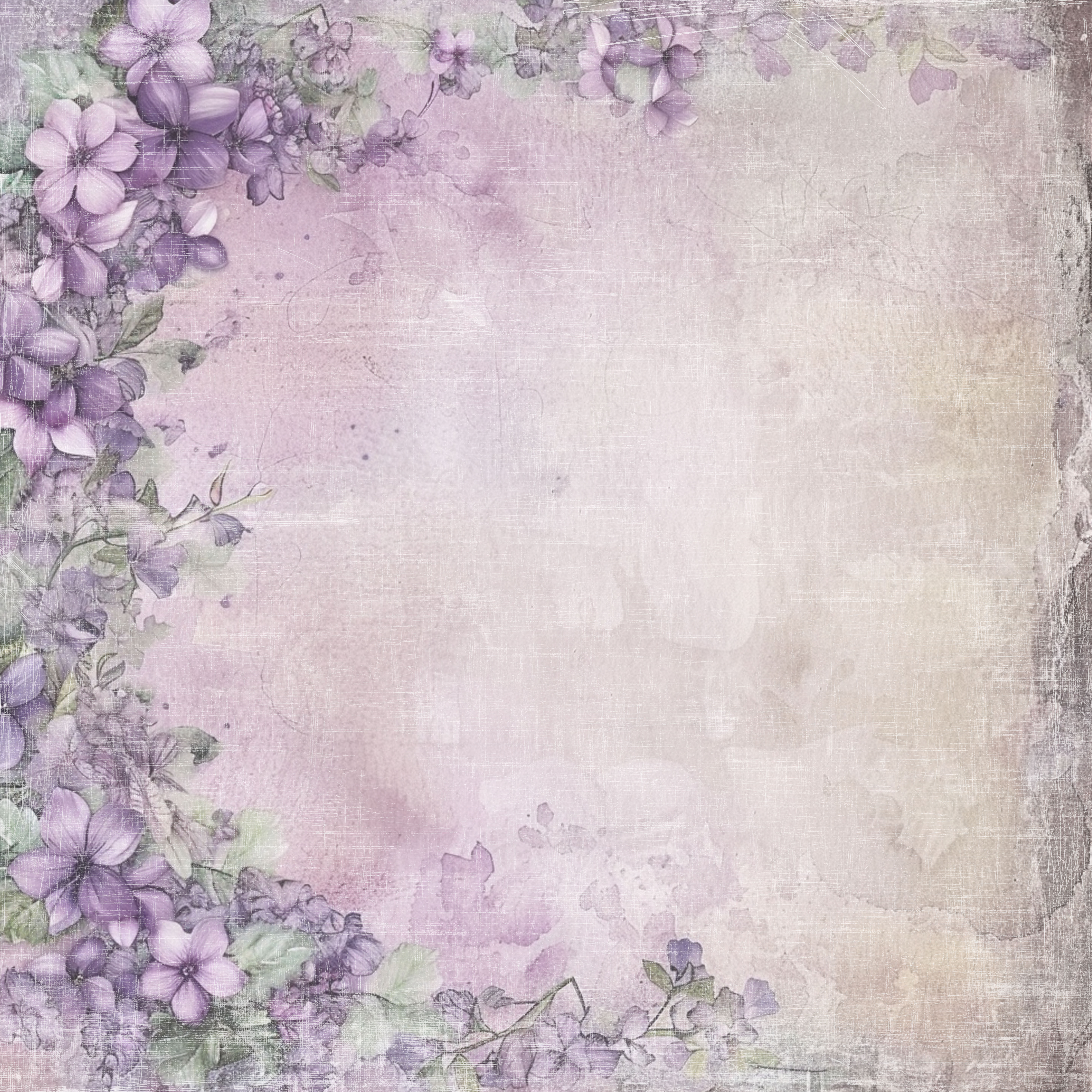 Papper Scrapbooking Reprint - Fairies- 12x12 (30,5 x 30,5 cm)