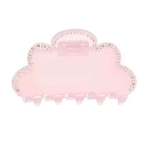 Hårklämma Nicole Glam Light Pink