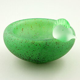 Ulrica Hydman Vallien (Cocoo 2001) Joyous Bird Bowl 25 cm