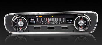Mätarkluster Ford 1964-65 Falcon, Ranchero, Mustang RTX/MTX
