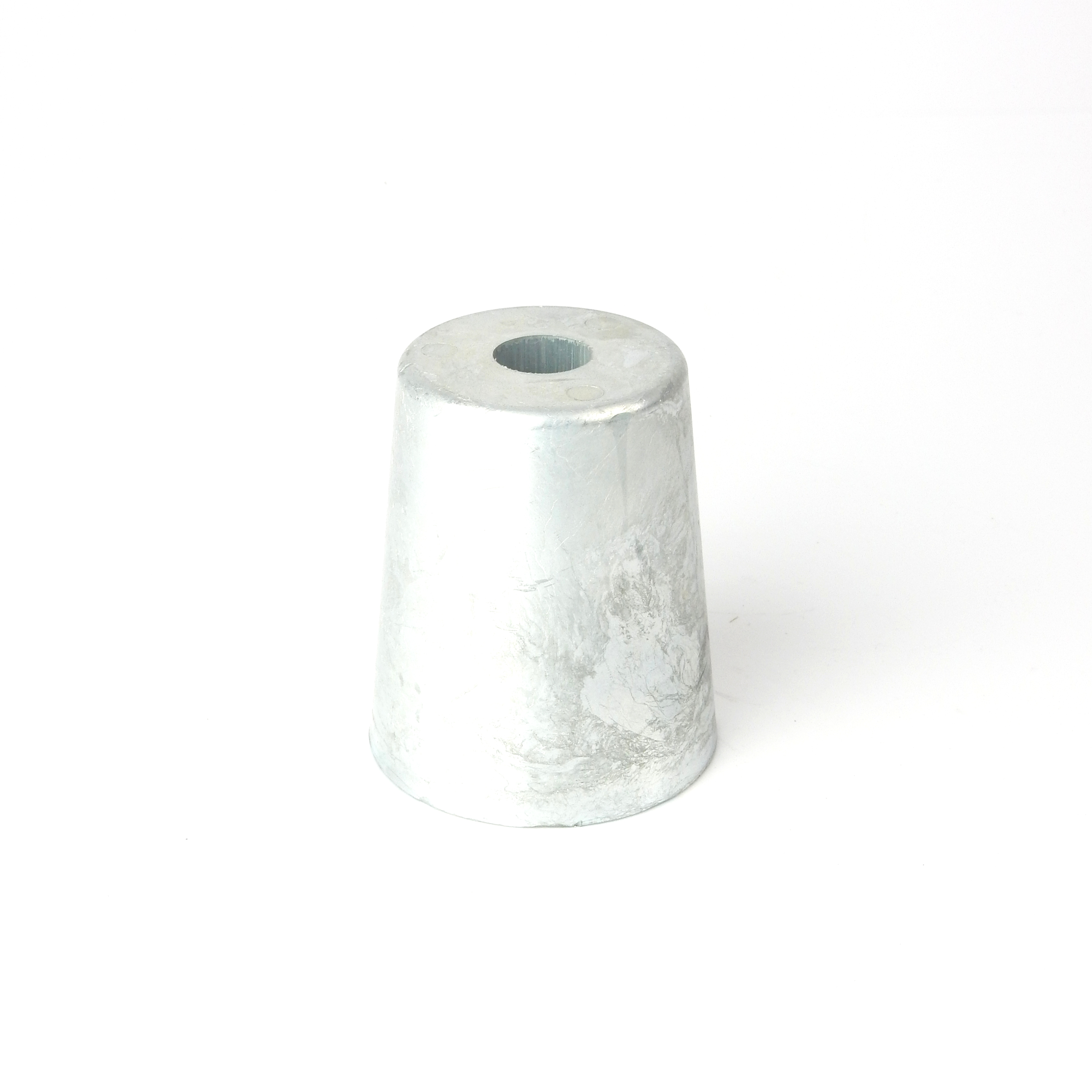 Al-anod för mutter med kona stl. 6 (65 mm)