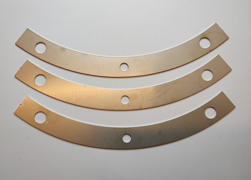 1mm shims for Volvo clutch plates 240/740/940 - 3