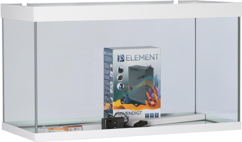 Akvastabil Element Akvarium Vit LxBxH: 80x40x48 cm, 144 liter
