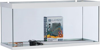 Akvastabil Element Akvarium Vit LxBxH: 100x40x48 cm, 180 liter