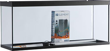 Akvastabil Element Akvarium Svart LxBxH: 120x40x53 cm, 240 liter