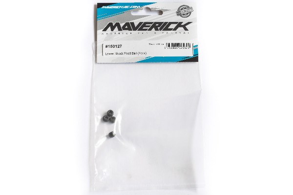 Maverick RC MV150127 Lower Shock Pivot Ball (4pcs) - 2