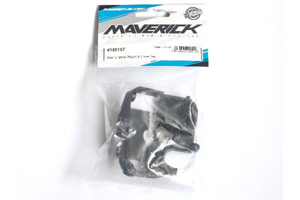 Maverick RC MV150157 Rear Chassis Mount & Cover Set - 2