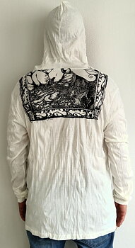 Sure Hoodies - Buddha med Sanskrit text - Medium