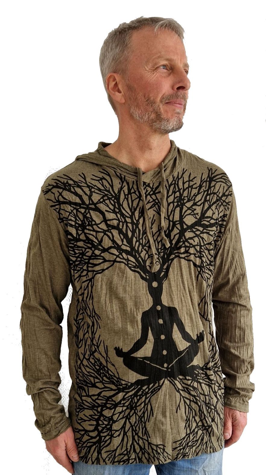 Sure Hoodies - Yogi med Träd
