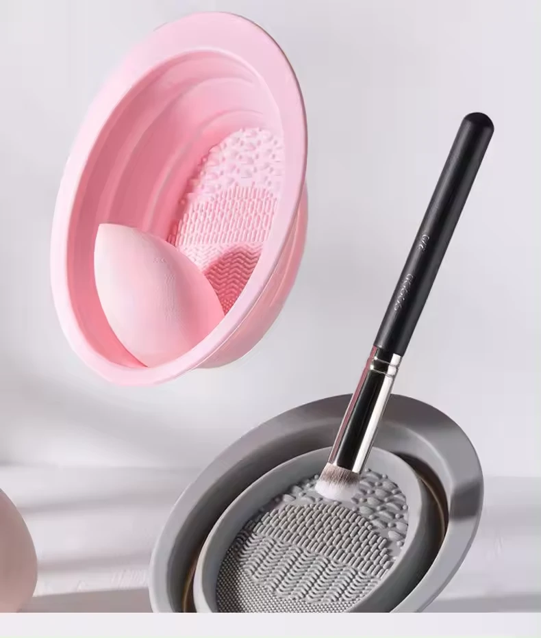 Skål til rengøring af makeupbørster - 3