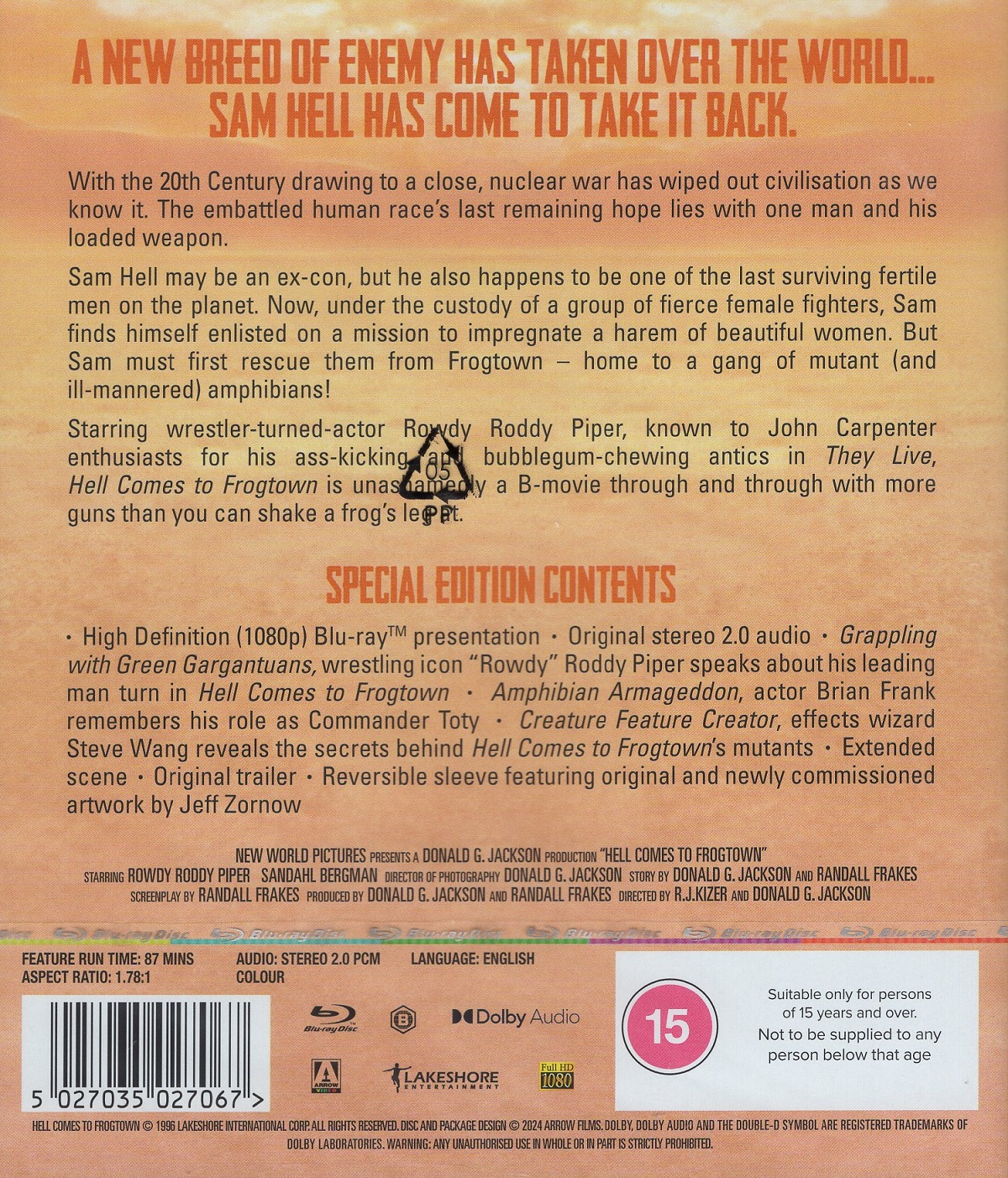 Hell Comes To Frogtown (ej svensk text) (Blu-ray) - 2