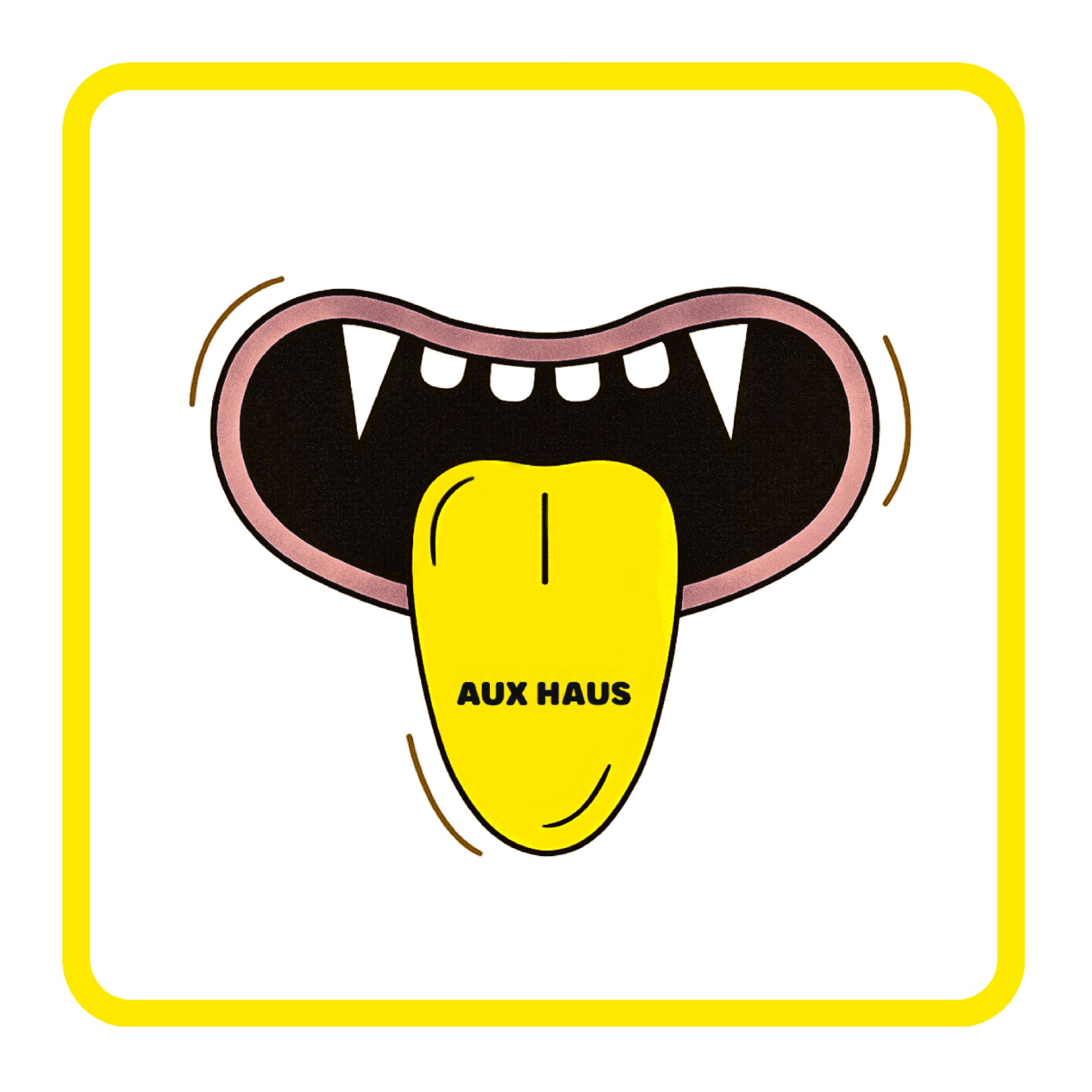 Aux Haus "The Tongue" yellow - 15