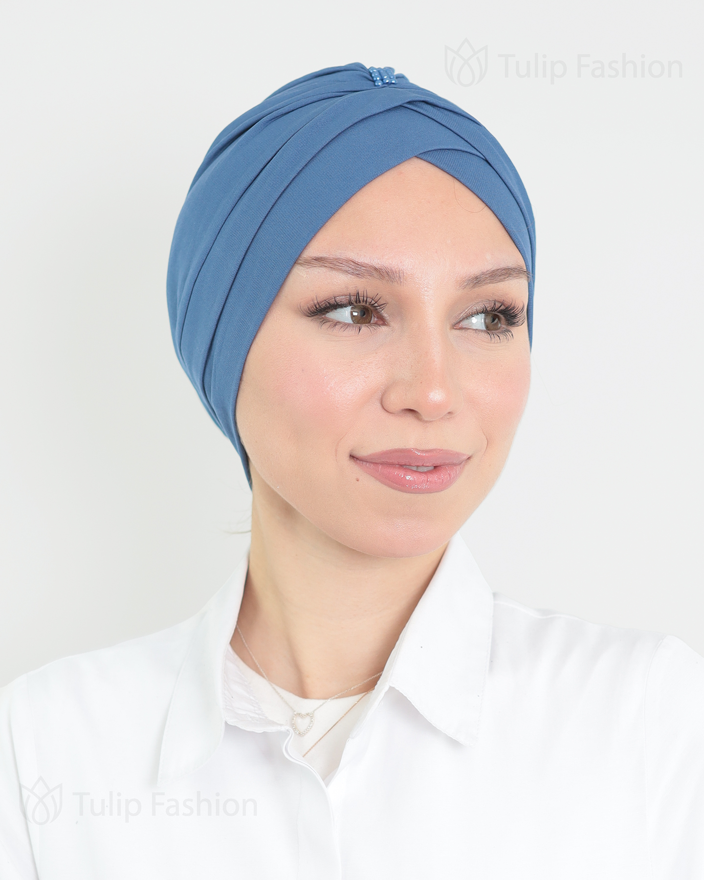 Turban - Nevaeh - Royal Blå