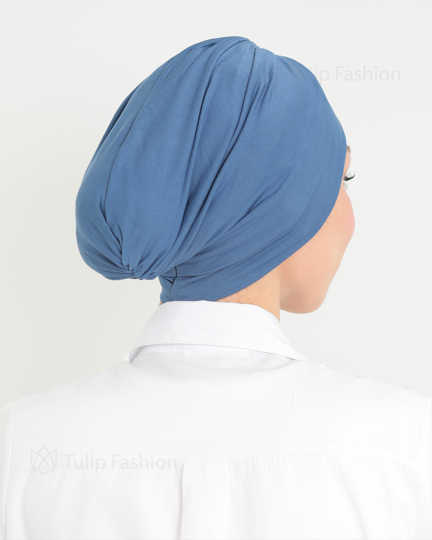 Turban - Nevaeh - Royal Blå - 4
