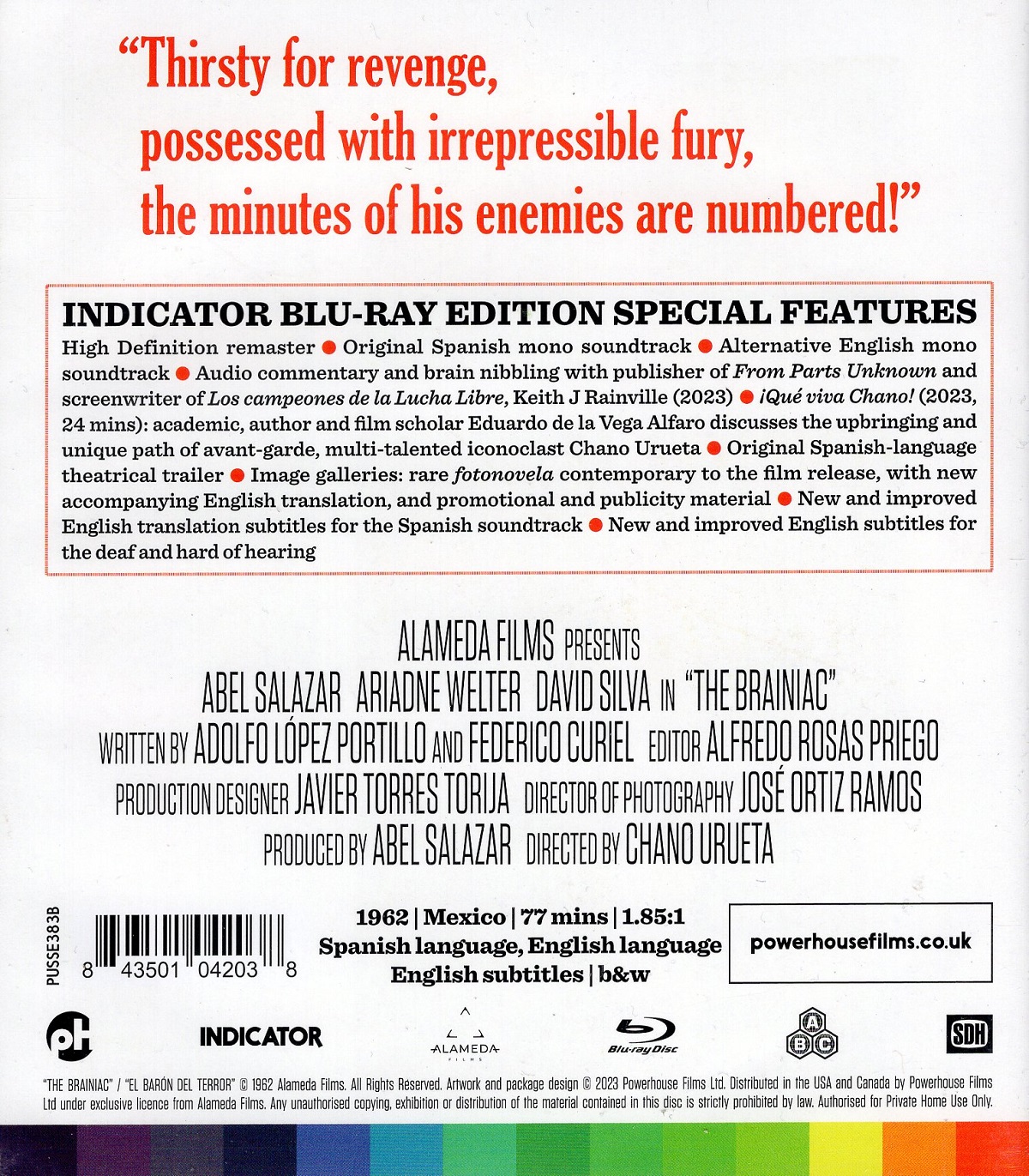 The Brainiac (ej svensk text) (Blu-Ray) - 2
