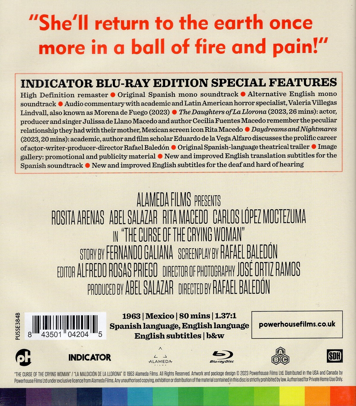 The Curse of the Crying Woman (ej svensk text) (Blu-Ray) - 2
