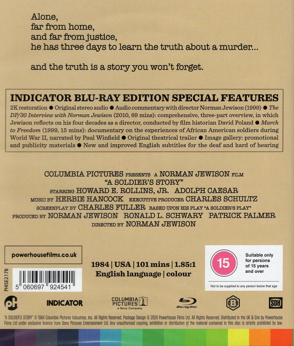 A Soldier's Story (ej svensk text) (Blu-ray) - 2